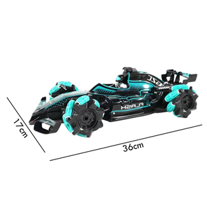 ماشین کنترلی RC مدل F1 طرح دودزا آبی remote control RC car model F1 shot 1:20 -اسباب بازی